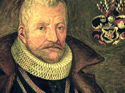 Christoffer Valkendorf 1525 1601 partur av veggjamalarii i Radhusinum i Keypmannahavn Wikipedia