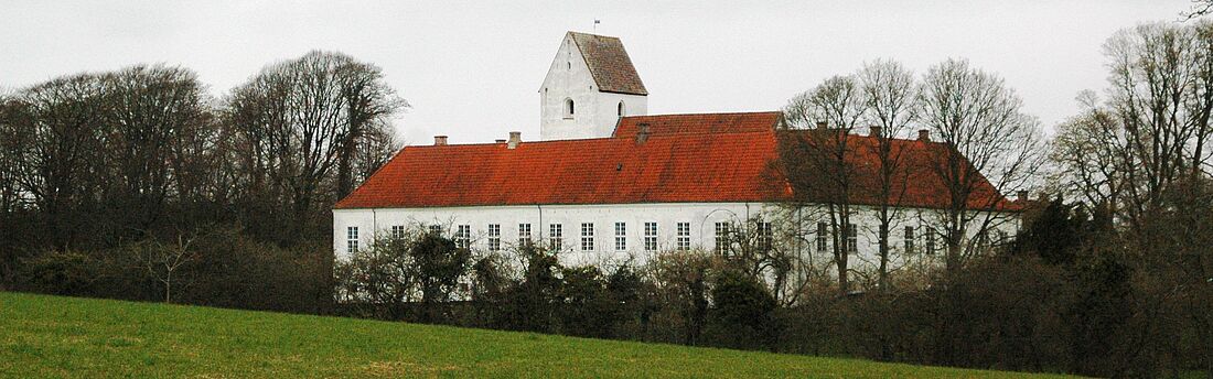 Ørslev Kloster (mynd: Wikipedia)