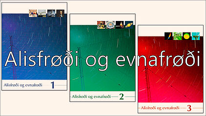 Alisfroedi og evnafroedi utgavuheild