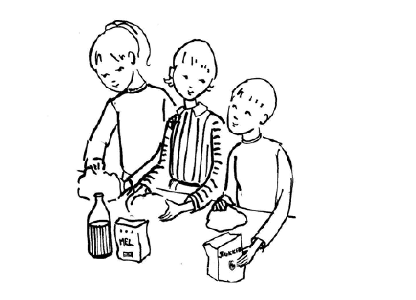 Baka - dekorativ mynd